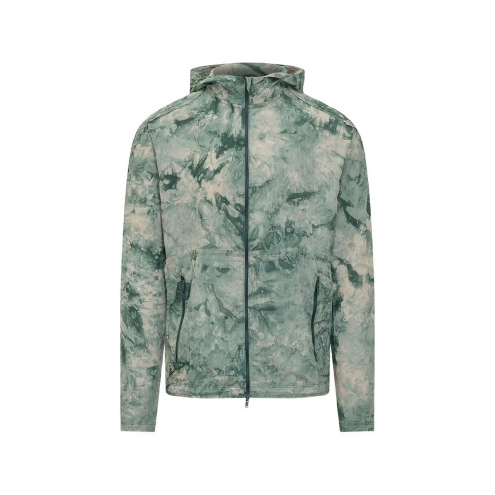 Y-3 Green Jackets - Hooded Jackets Men
